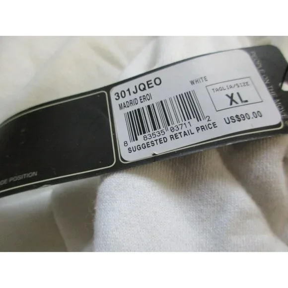 Kappa Madid Zip Up Hoody White/Purple Size XL NWD!!! - Picture 8 of 9